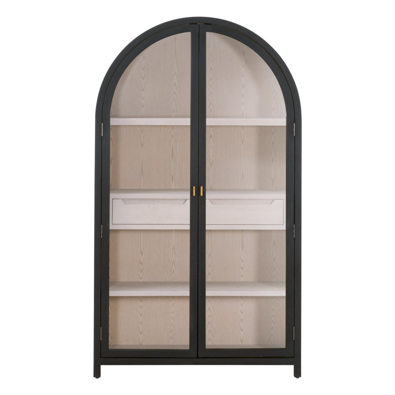 Toulouse Wood Glass Display Cabinet