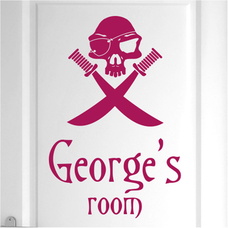 Nautical & Beach Wall Decal, Violet
