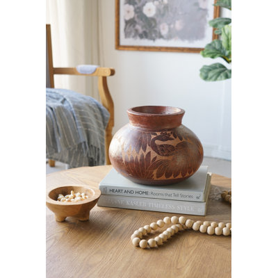 Vase en terre cuite D11X8 "