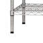 Tablette réglable en métal avec roulettes 47 po x l 24 po x 72 po - pour garde-manger, garage, cuisine, buanderie, tablettes à 5 niveaux et roulettes 45,98 po x 23,47 po 71,75 po, rangement pour garde-manger robuste