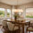 24"/ 31"Dimmable LED Drum Alabaster Chandelier Brass Pendant Lights For Dining Room-916560376-917483233