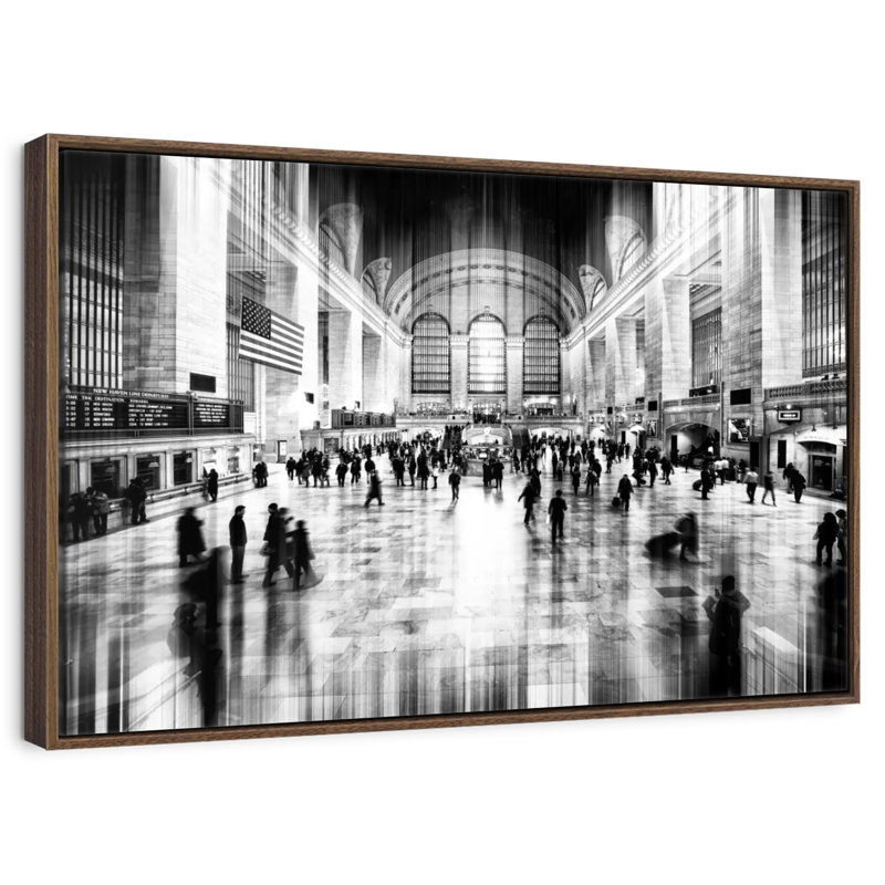 Urban Stretch Grand Central, Cadre flottant noyer, 40 po x 27 po