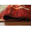 Tapis oriental rouge marocain 7 x 10