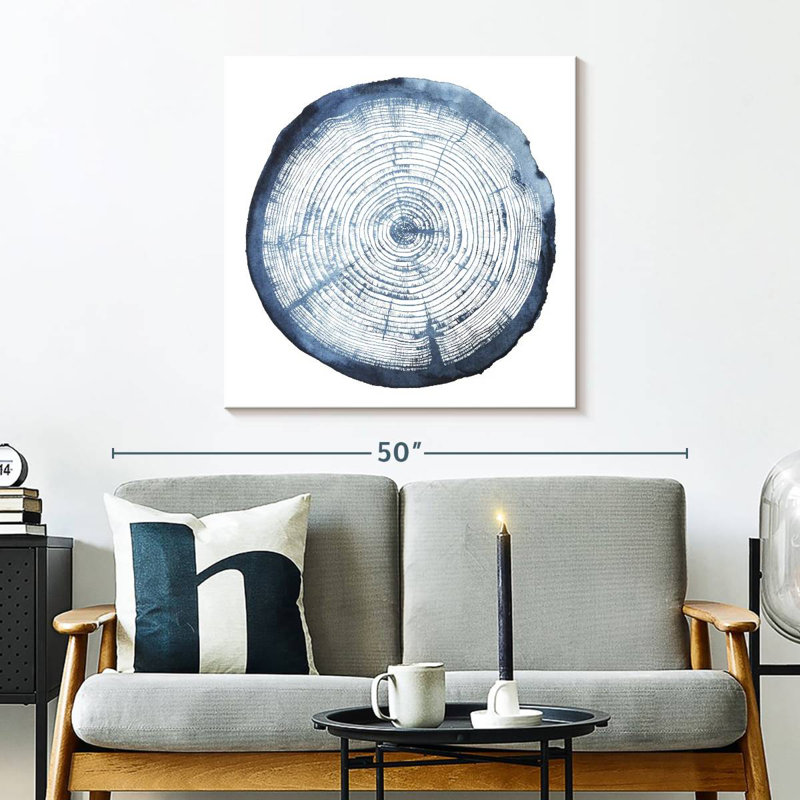 Avery Tree Ring Overlay I, 30" H x 30" W