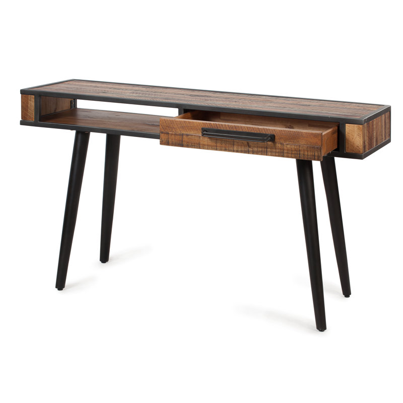 Browning 130cm Solid Wood Top Console Table