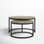 Winham Solid Wood Nesting End Table