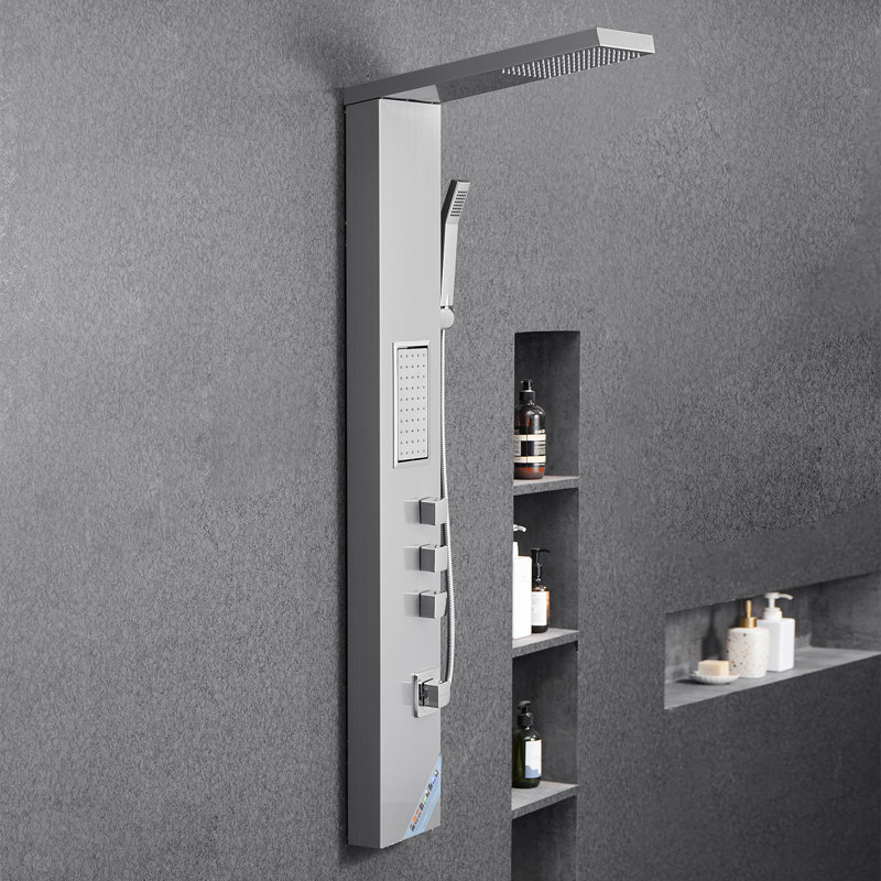 Colonne de douche en acier inoxydable