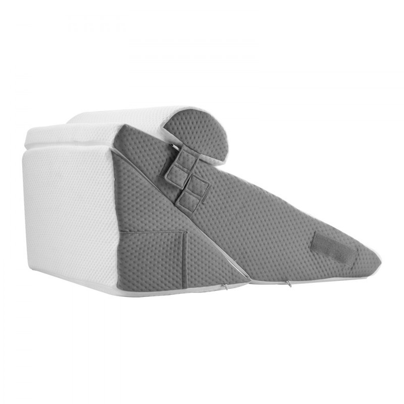 Coussin orthopédique 3 pièces réglable pour le sommeil, les jambes et le cou
