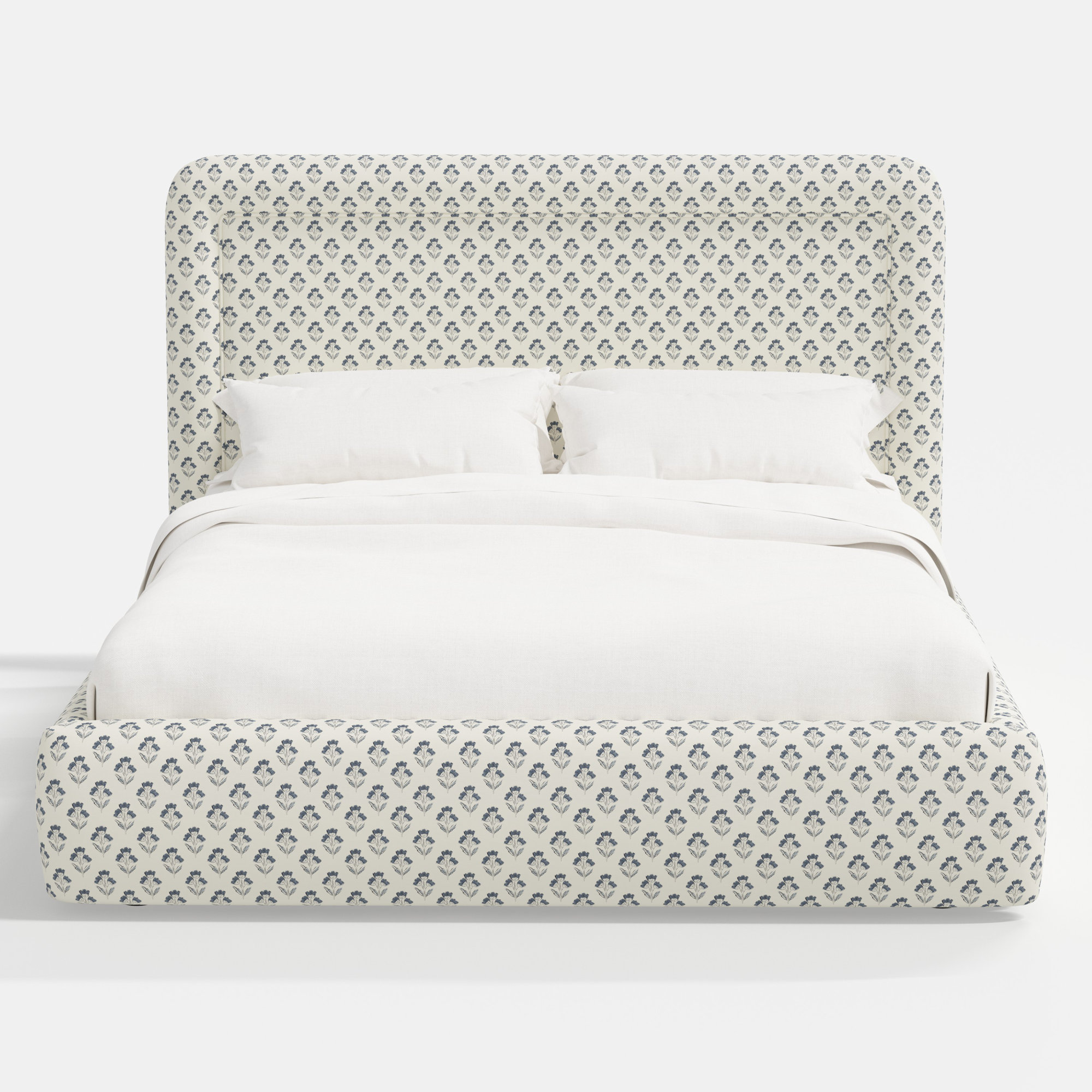 Stoffer Home x Cloth and Co. Marisa Bed, Francie Blue, King