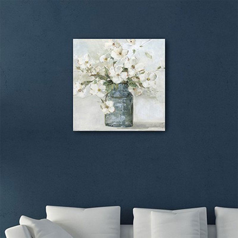 Art mural sur toile 30 "x 30" aquarelle