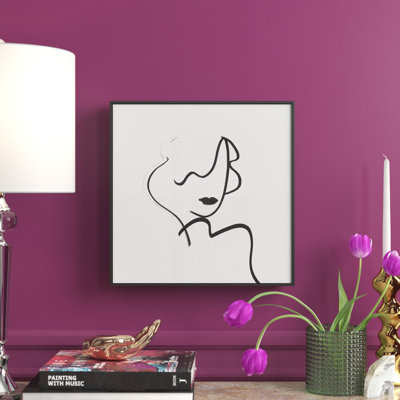 «Muser I» par Isabelle Z - reproduction encadrée sur toile