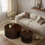 Table basse en bois massif 2 pièces pour le salon-1343559486