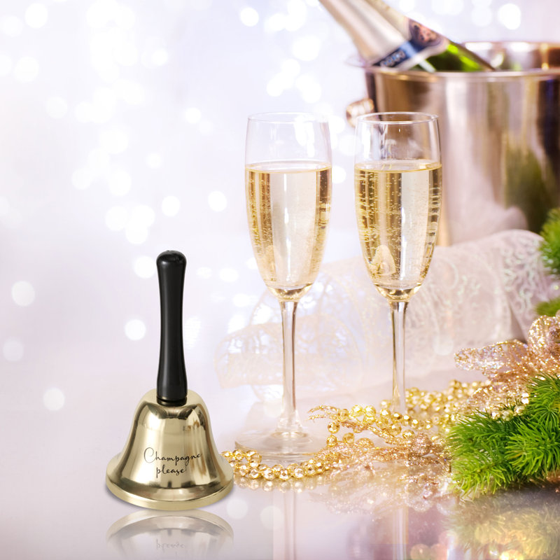 6 pièces champagne Veuillez cloche