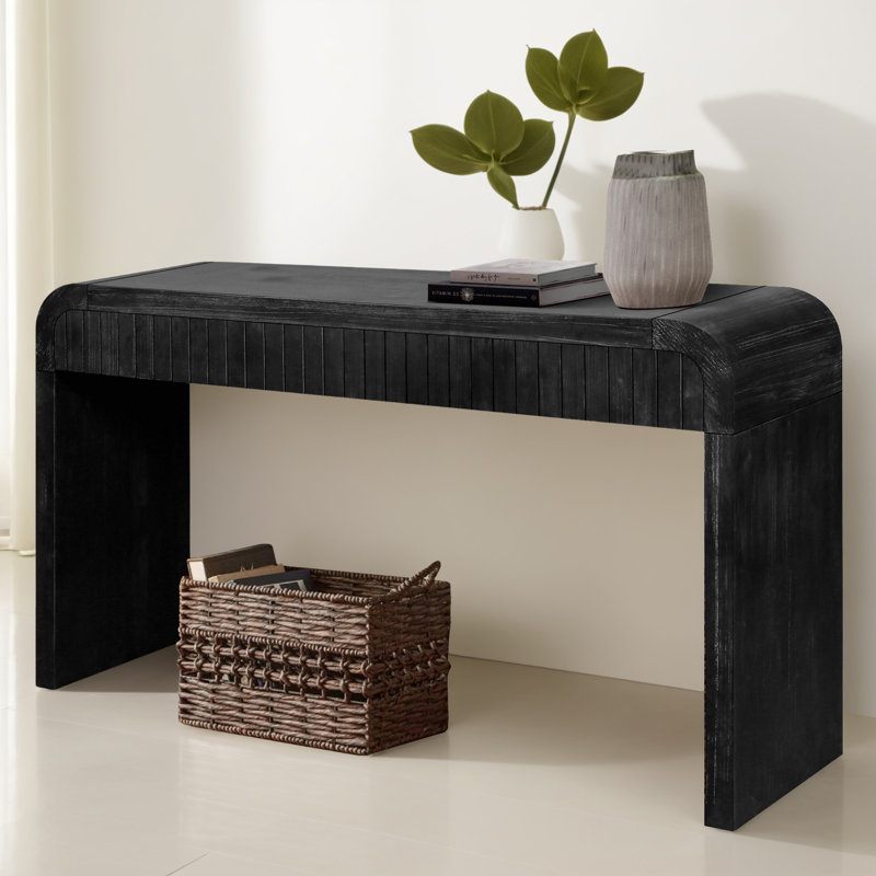 Console 59,11 po, Noir antique