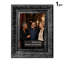Black 1PC 5" x 7" Ornate Picture Frame with Horizontal or Vertical Display