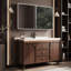 Armoire de salle de bain simple de style chinois