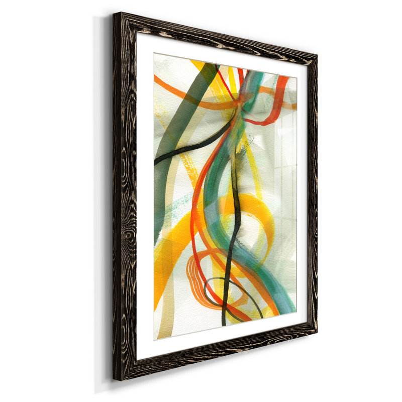 " Zen Succulent III ", Black Framed Paper, 44" H x 31" W x 1" D, White