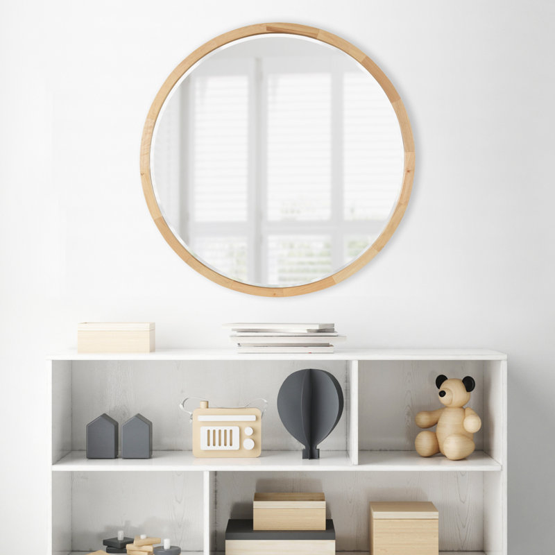 Miroir Glover, 24" X 24", Naturel