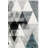 Asumi Wimbled Gray/Blue Area Rug-1330262117