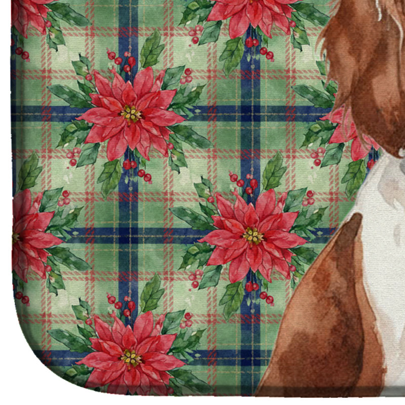 Tapis de séchage pour platoie de Noël