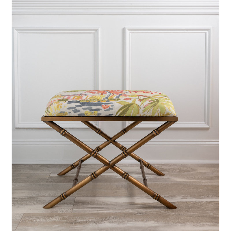 Lauderdale Brass Imperial Summer Bench, Brass