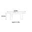Modern rock slab oval dining table-1611676835