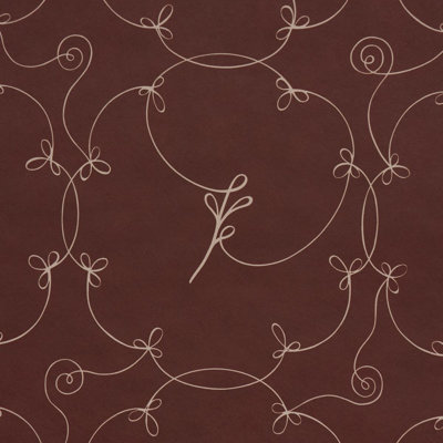 Schumacher X Backdrop Broderie Wallpaper