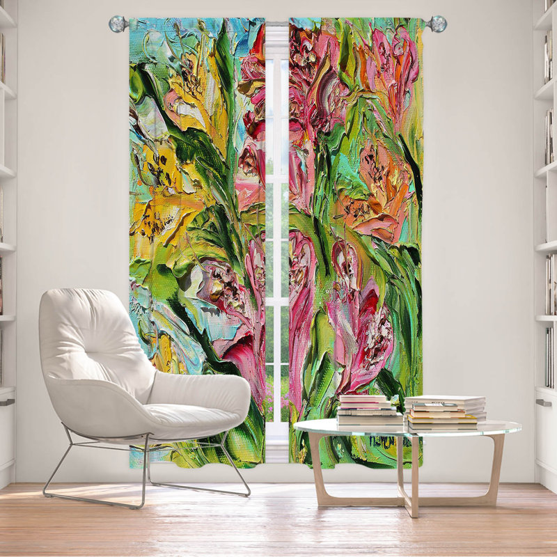 Ensemble de rideaux en polyester 2 pièces Koger, L 56 po x L 78 po