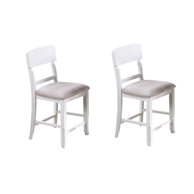 Ensemble de 2 tabourets de comptoir 2 pièces Chaise de salle à manger
