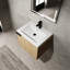 Meuble-lavabo moderne de 24 po de style américain, meuble-lavabo de style américain, meuble-lavabo robuste et pratique pour les grandes zones - fabrication robuste en contreplaqué avec espace de rangement-939366189