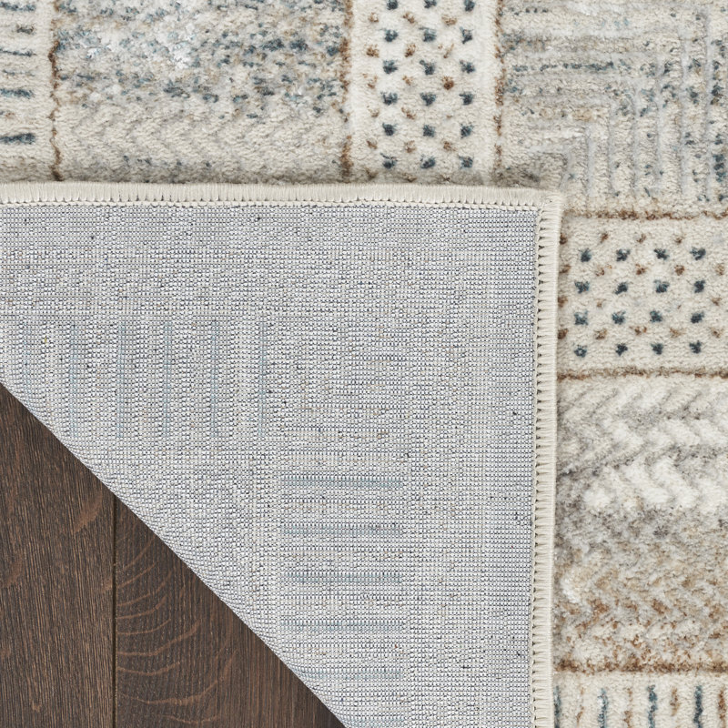 Geometric Area Rug, Rectangle 7'10" x 9'10"