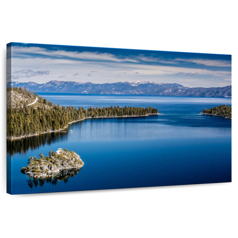 Alvord Majestic Lake Tahoe, H 16 po x l 24 po