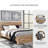 Homeira Panel Storage Bed-89989580