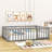 Guerriero Wooden Daybed Frame with Fence-1236834006-1236834005