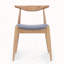 Ensemble de 2 chaises de salle à manger en bois d'hévéa avec dossier ergonomique-1198624106-1198624109