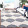 Herefordshire Performance Geometric Indoor/Outdoor Area Rug