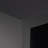 Bart Matte Black Metal Side Table with Open Shelves and Architectural Design