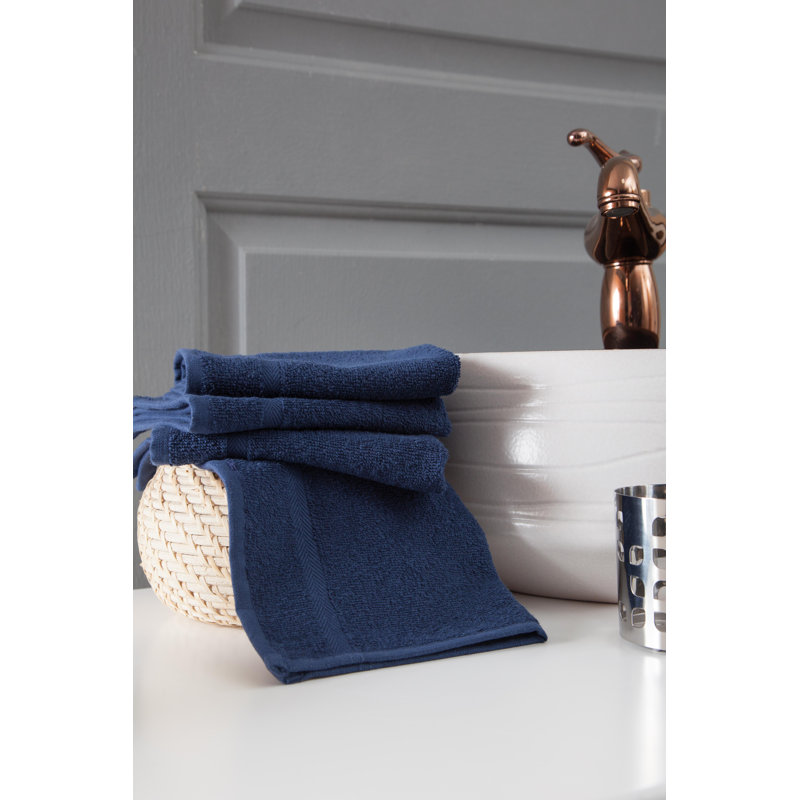 Deckland Midweight Washcloth, Midnight Blue