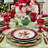 Square Tablecloth - Green and White Floral Eden-108347018