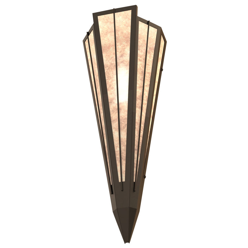 Brum 1 - Light Flush Mounted Sconce, Oil Rubbed Bronze