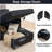 111" L-Shaped Modular Sofa Bed With Pull-Out Sleeper & Deep Storage Chaise - Velvet Black - 2800 Lbs Capacity - Easy Assembly