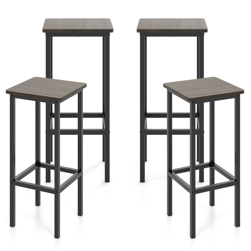 Euramo Bar Stool, Grey