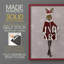 Christmas Christmas Fashion Bunny, reproduction encadrée - bois massif-2091900983-2091900978