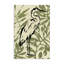 Feuilles tropicales et toile d'oiseaux par June Erica Vess-1383049427
