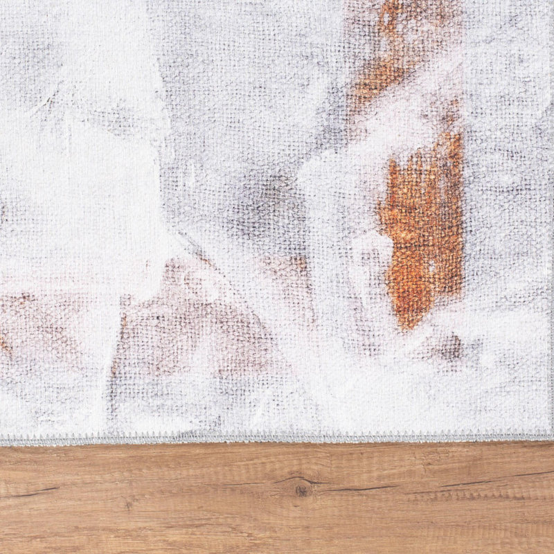 Luxurious Machine Washable Carpet, 100% Polyester, 7.5 x 10.8 Feet | Pile Height: 0.2 Inches, 1850 g/m² | Recycled Poly Cotton Underside, Easy Care, Perfect for Living Room & Bedroom, Soft & Durable Design