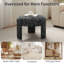 Repose-pieds rembourré en polyester 20,5 po Modern Modern Design -465424914
