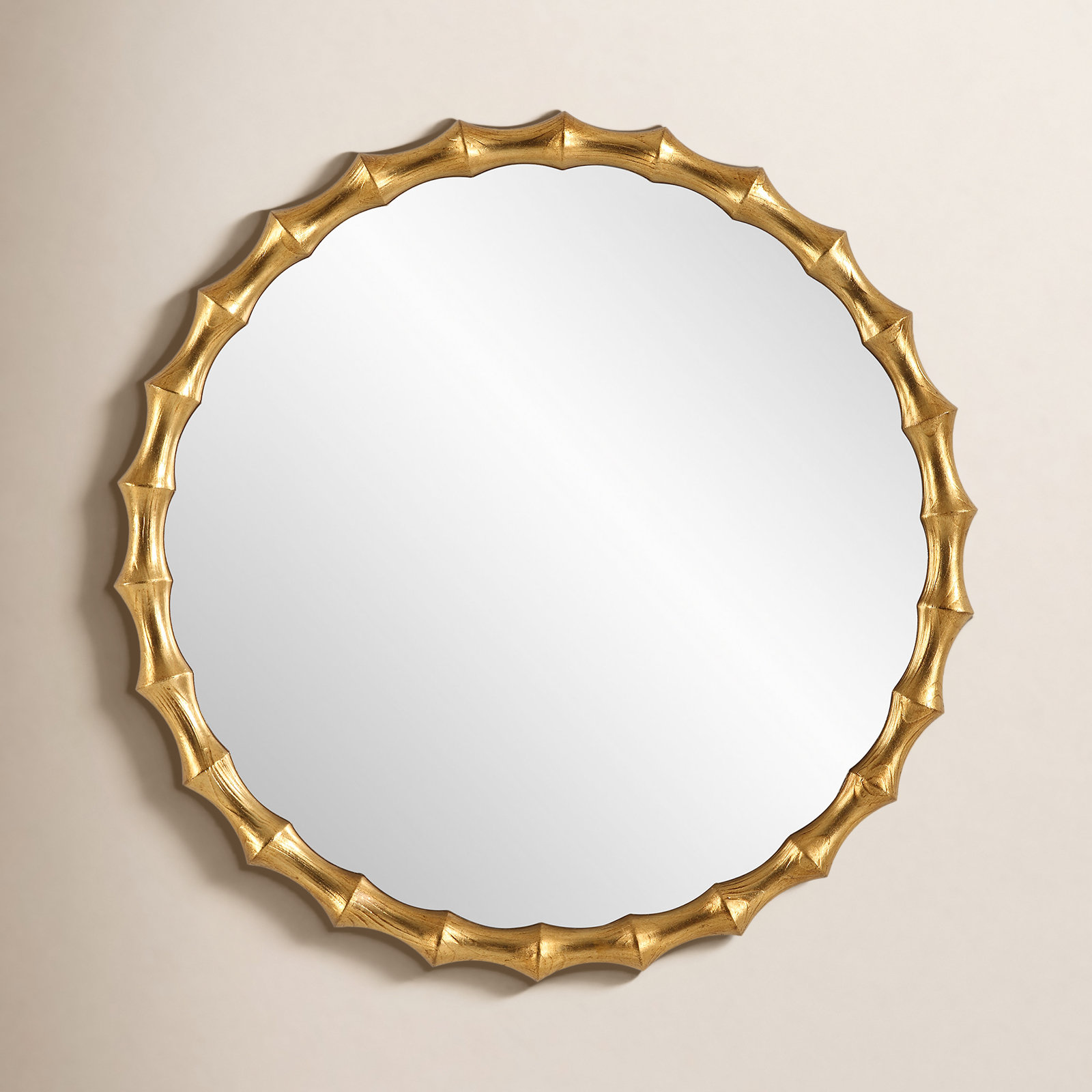 Mitch 39" Pine Accent Mirror