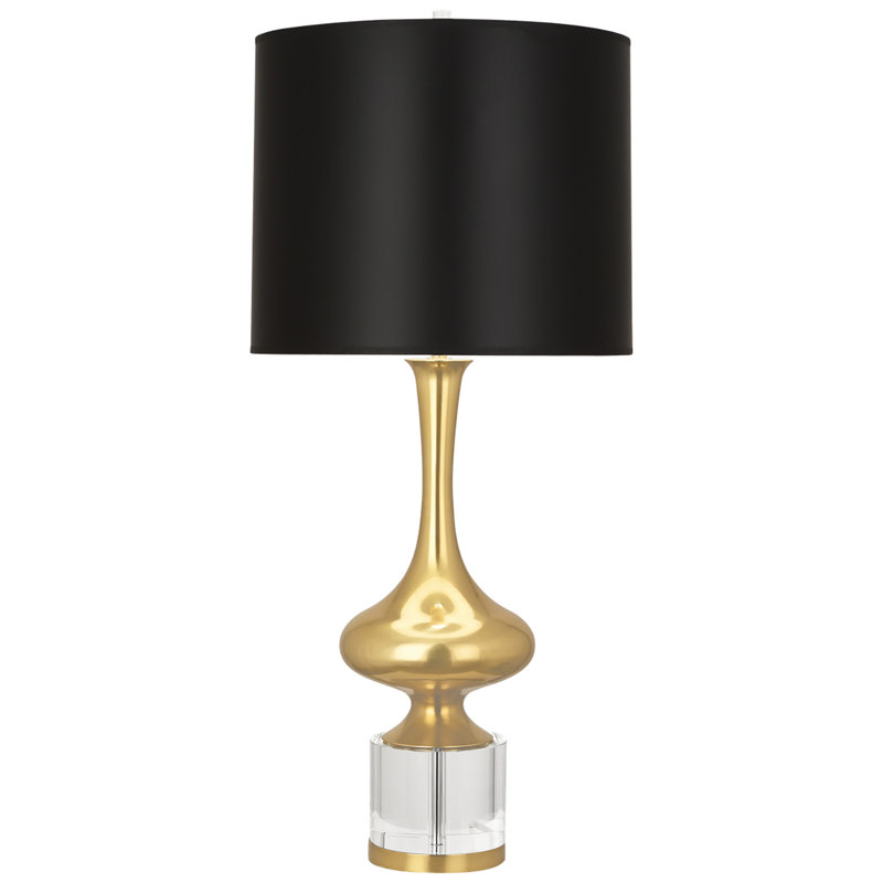 Lampe de table Jeannie, Paper, Brass, Black