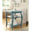Table d'appoint Becci au fini turquoise