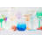Rainbow 4 oz. Handmade Martini Glass Set
